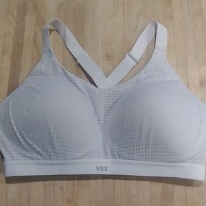 Victoria's Secret sports bra in light grey size 36DD